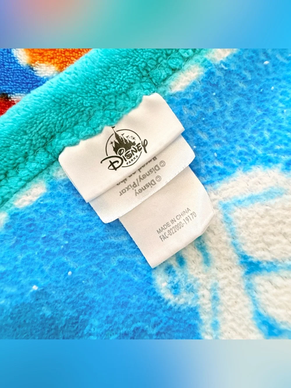 World of Disney Alphabet Fleece Blanket 40x60